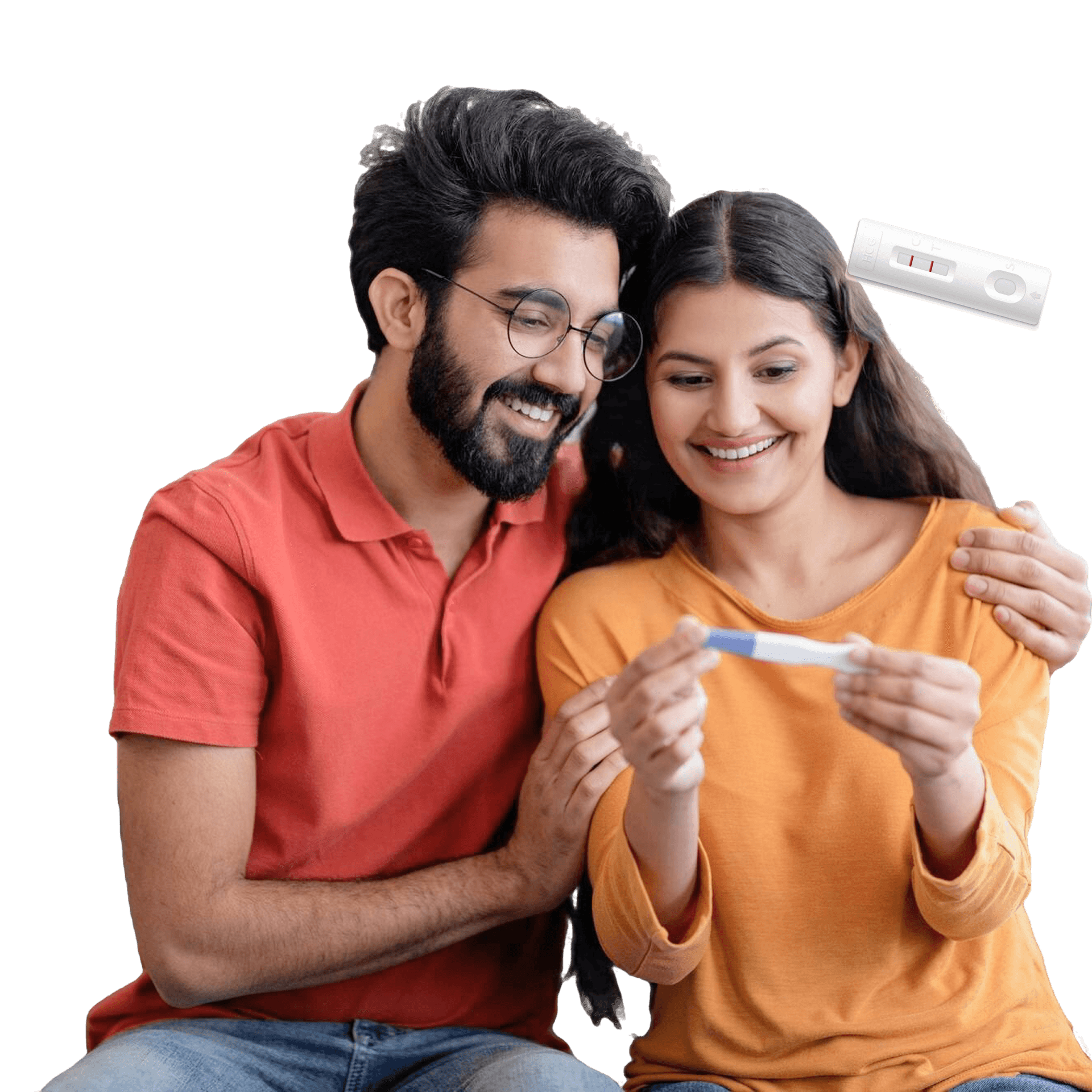 Happy couple exploring fertility journey with iMumz